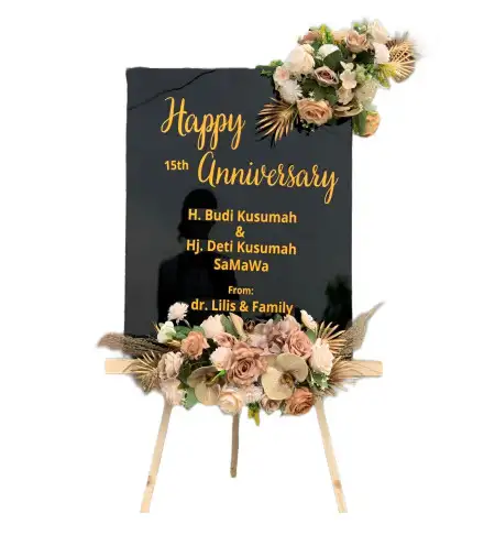 Papan Bunga Akrilik Clekatakan