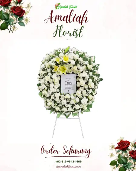 Krans Bunga Duka Clekatakan